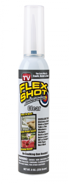 Flex Seal Family Of Products - Flex Shot (CLEAR)